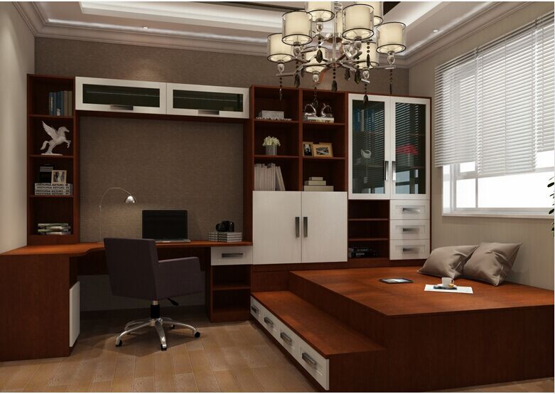 现代美式风格客厅空间定制