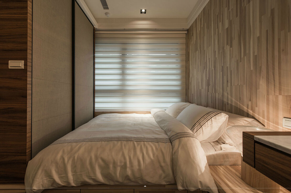 日式简约卧室空间