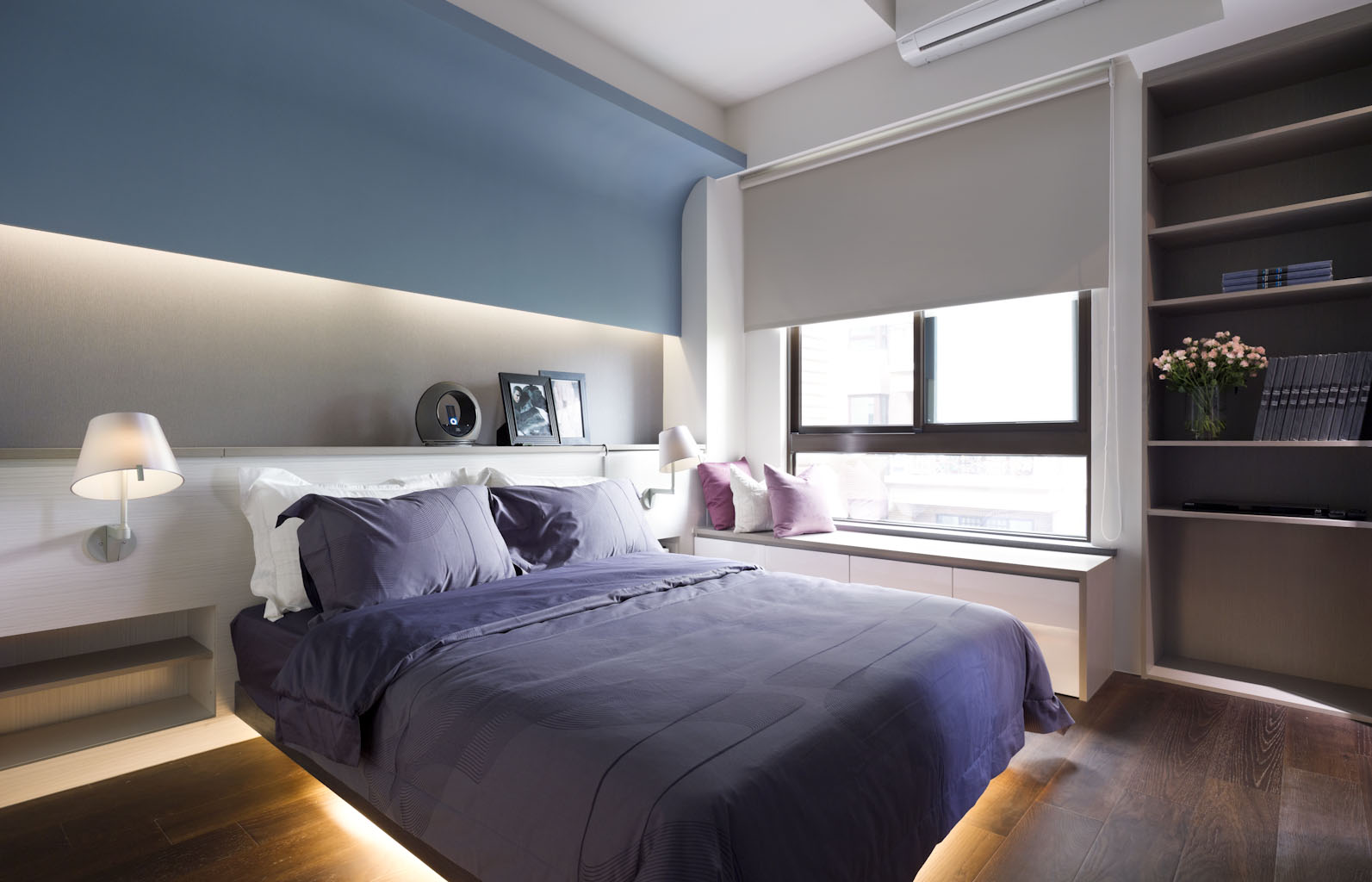 日式现代温馨卧室空间